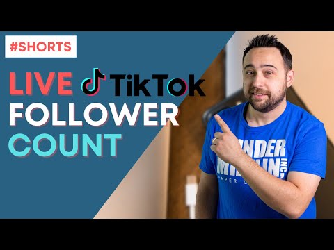 Live TikTok Follower Count #Shorts