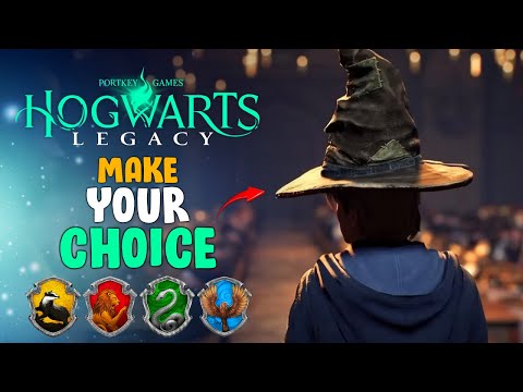 The Most Important Decision In Hogwarts Legacy 🐍|🦅|🦁|🦡