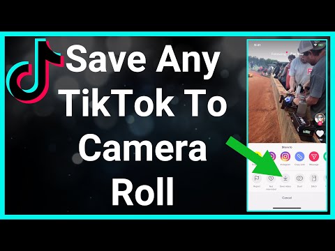 How To Save A TikTok To Camera Roll?