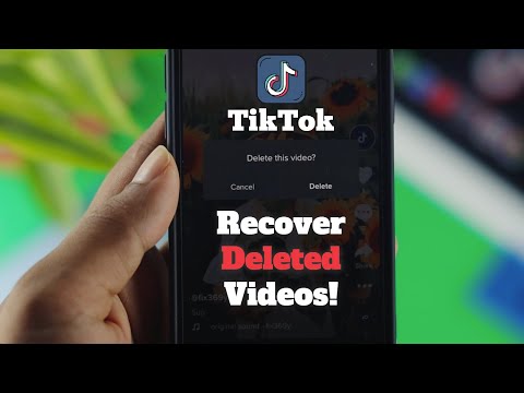 How to Recover My TikTok Deleted Videos! [2022 Updated Method]