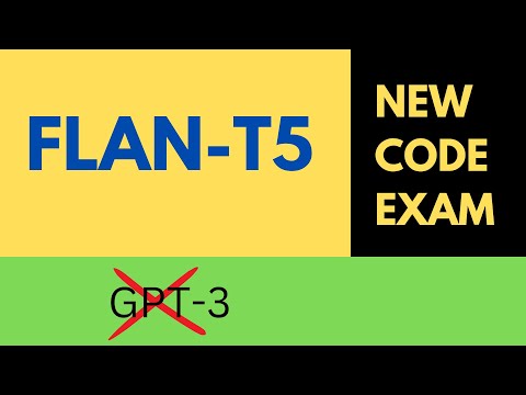 NEW Flan-T5 Language model | CODE example | Better than ChatGPT?