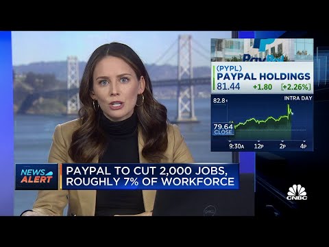 PayPal to cut 2,000 jobs, roughly 7% of workforce