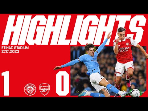 HIGHLIGHTS | Manchester City (1-0) Arsenal