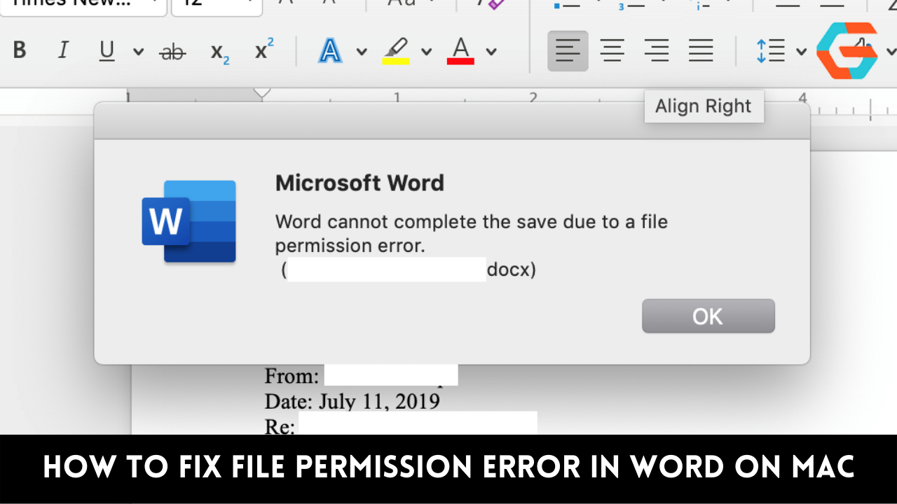 how to fix file permission error in word on mac