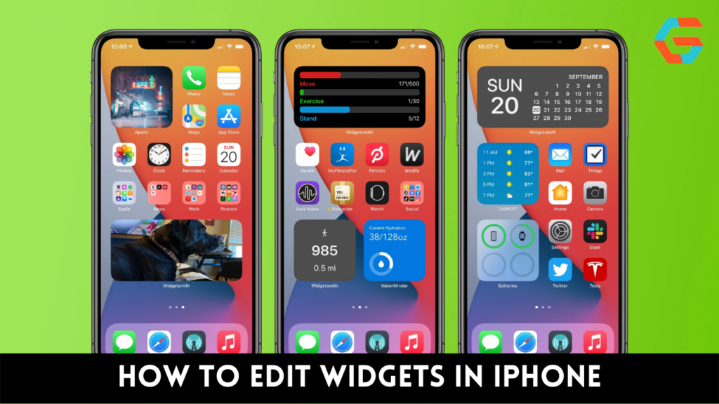 How to Edit Widgets in iPhone