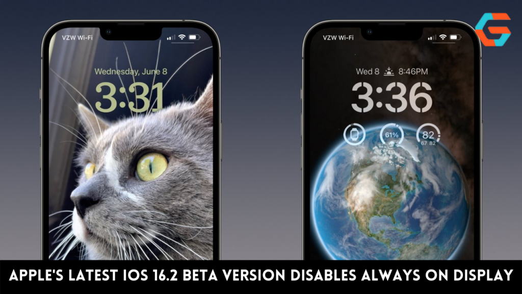 Apple's Latest iOS 16.2 Beta Version Disables Always On Display