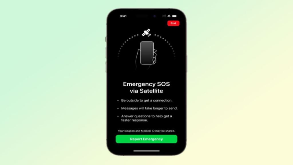 Apple's Sos-Via-Satellite Emergency Service Starts in The Us and Canada