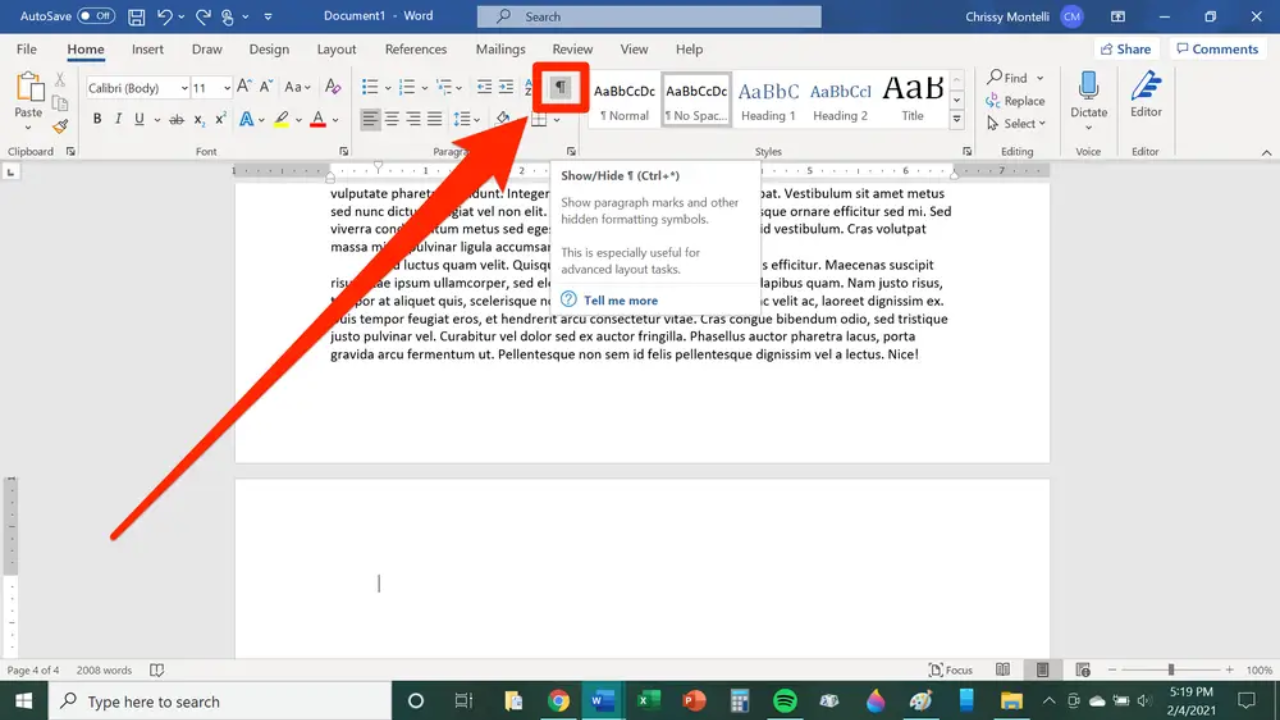 How to Delete Pages in Word on Mac