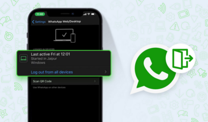 How to Logout from WhatsApp in Android