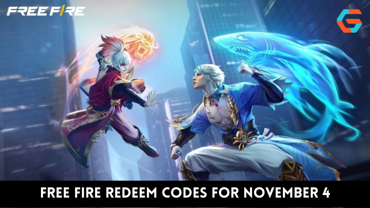 Free Fire Redeem Codes For November 4