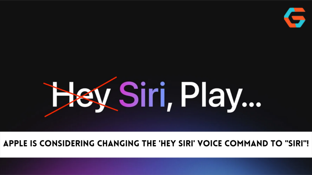 Apple Is Considering Changing The 'Hey Siri' Voice Command To "Siri"!