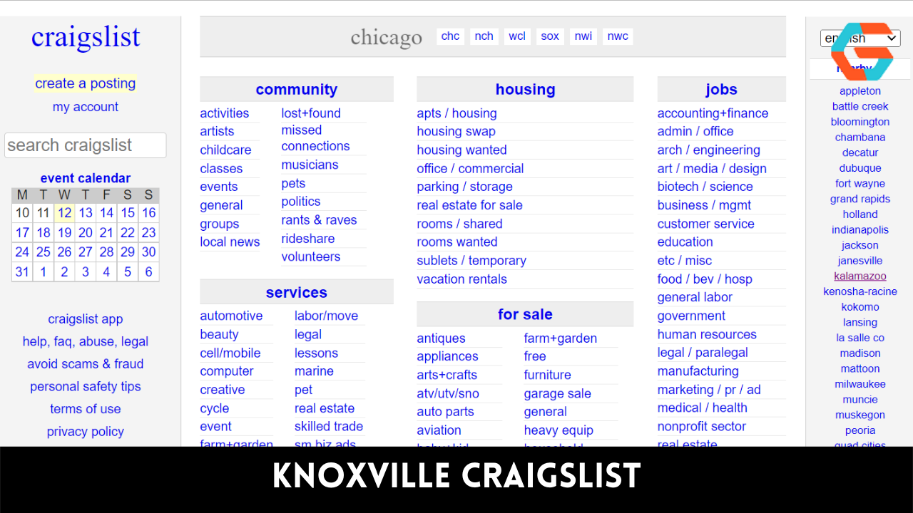 Knoxville Craigslist