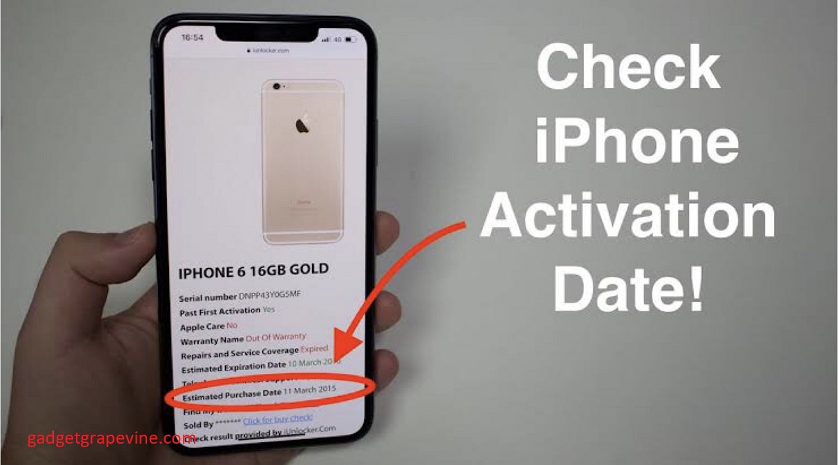 How To Check Iphone Purchase Date