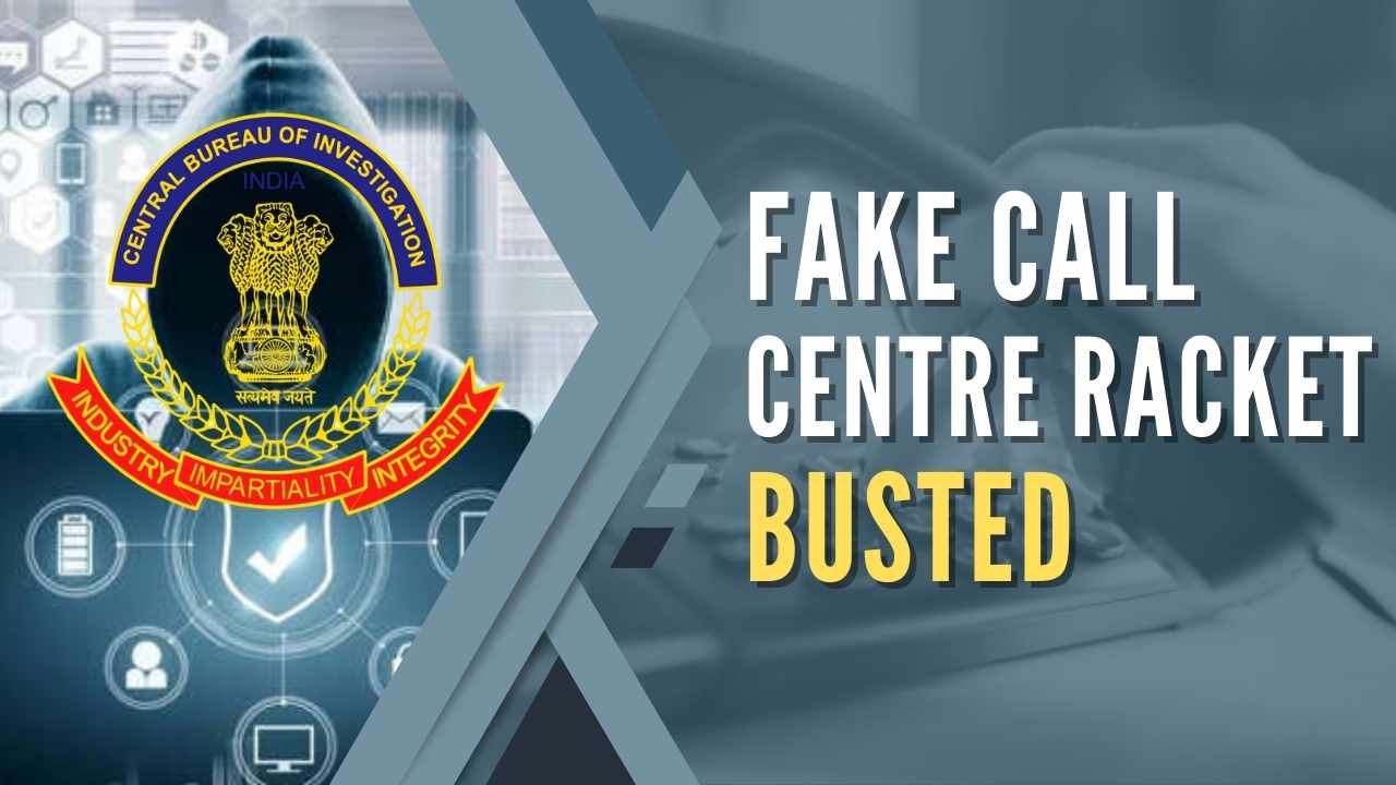CBI busts fake call centre which duped US citizens