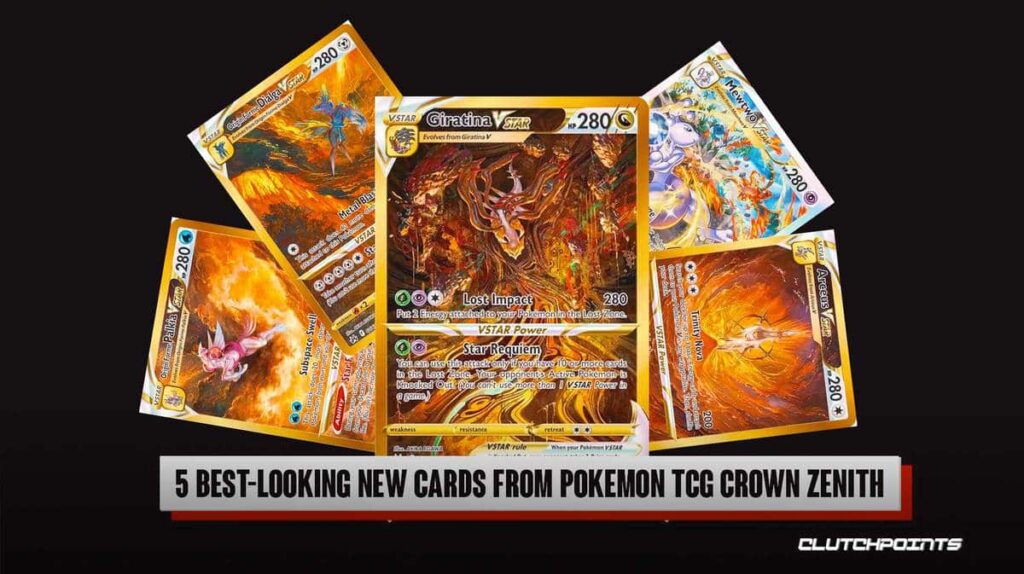 5 Best-Looking New Cards from Pokemon TCG Crown Zenith