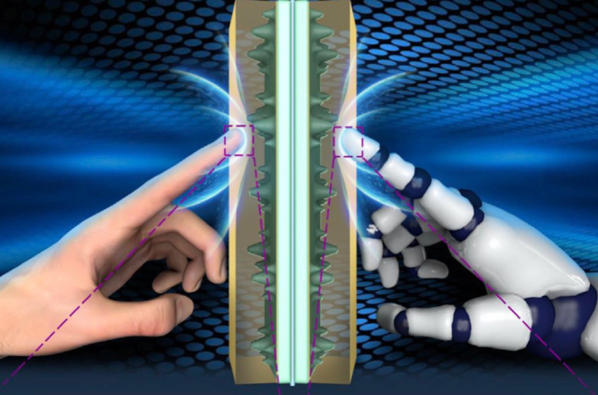 This Bionic Finger Uses Touch and Electronics to "see" Into Human Flesh.