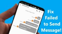 how to fix sms failed to send in android