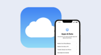 restore from icloud backup