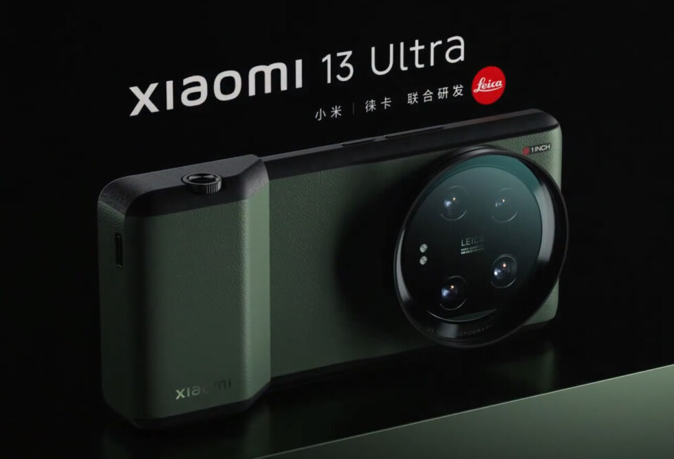 Xiaomi's "Ultra" Camera Phone Comes with A Grip Accessory and Screw-On Lens Filters
