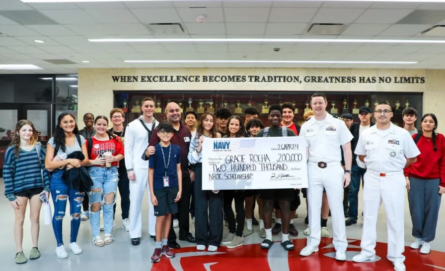 Katy ISD Seniors Awarded Prestigious $200K Scholarships from U.S. Navy