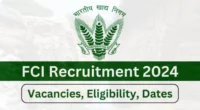 FCI Recruitment 2024